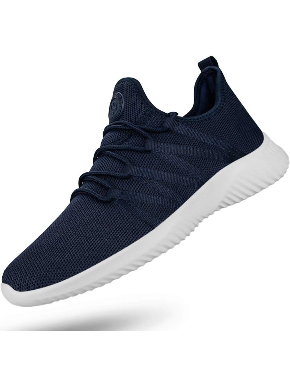 Men's Blue Breathable Lightweight Comfortable Fashion Slip On Running Sneaker